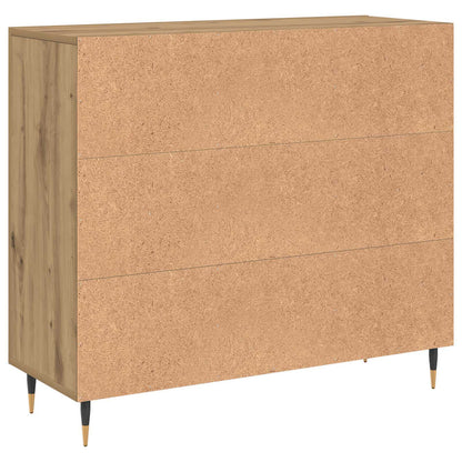 Sideboard Artisan Oak 90 x 34 x 80 cm Engineered Wood