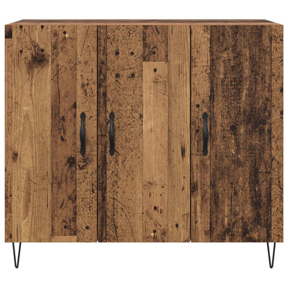 Sideboard Old Wood 90 x 32.5 x 80 cm Engineered Wood