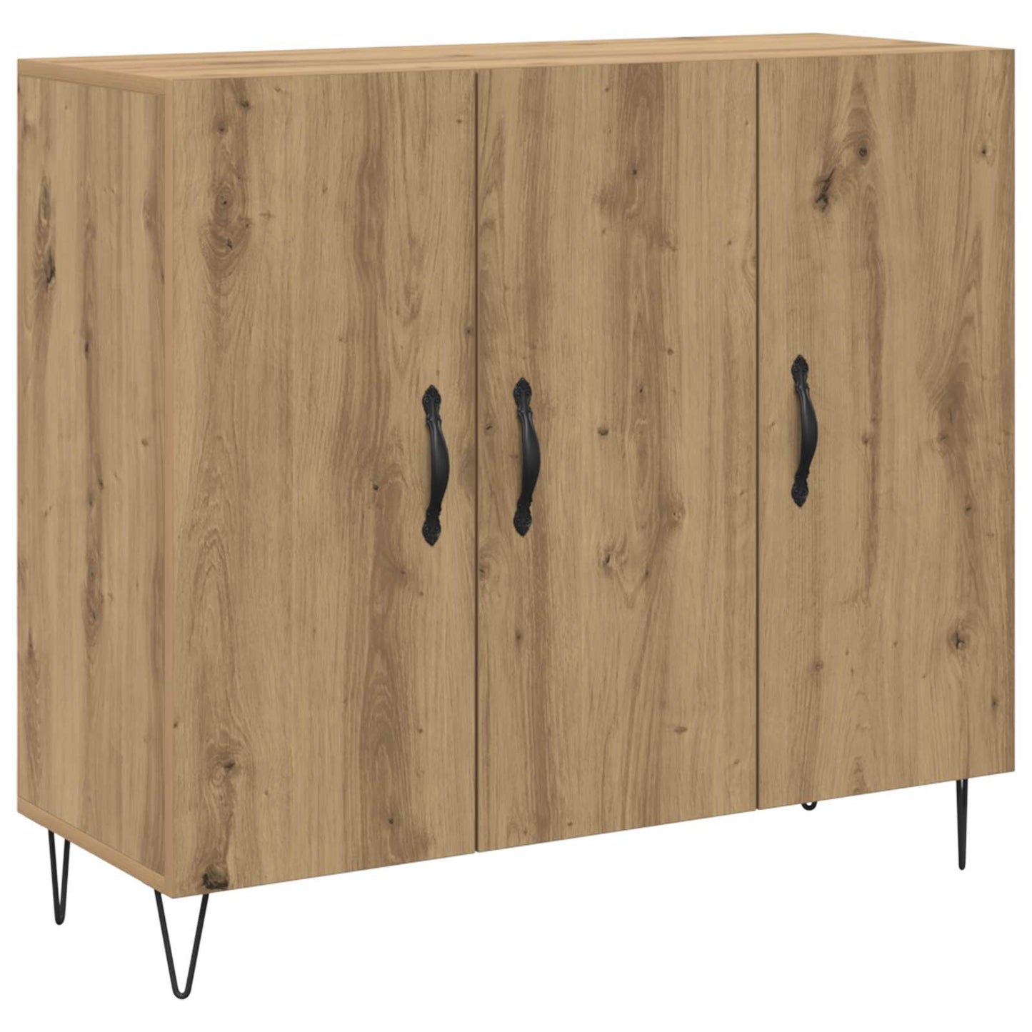 Sideboard Artisan Oak 90 x 32.5 x 80 cm Engineered Wood