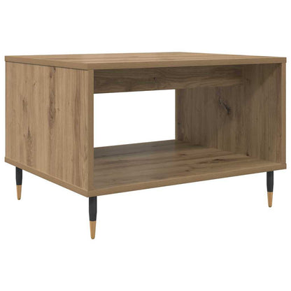 Coffee Table Artisan oak 60 x 50 x 40 cm Engineered wood