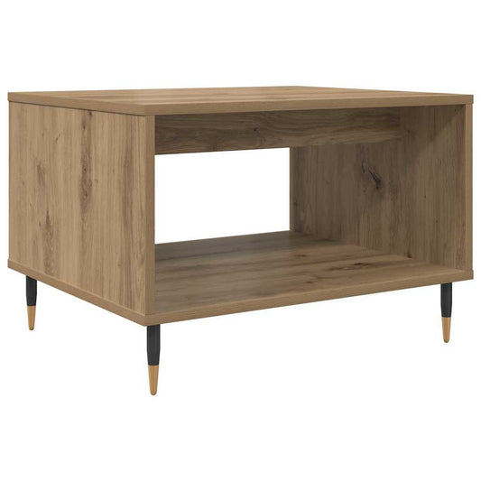 Coffee Table Artisan oak 60 x 50 x 40 cm Engineered wood