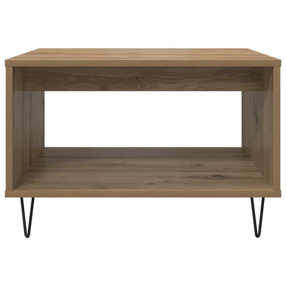 Coffee Table Artisan oak 60 x 50 x 40 cm Engineered wood