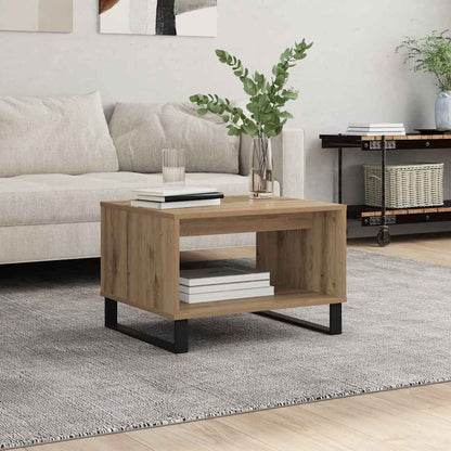Coffee Table Artisan oak 60 x 50 x 40 cm Engineered wood