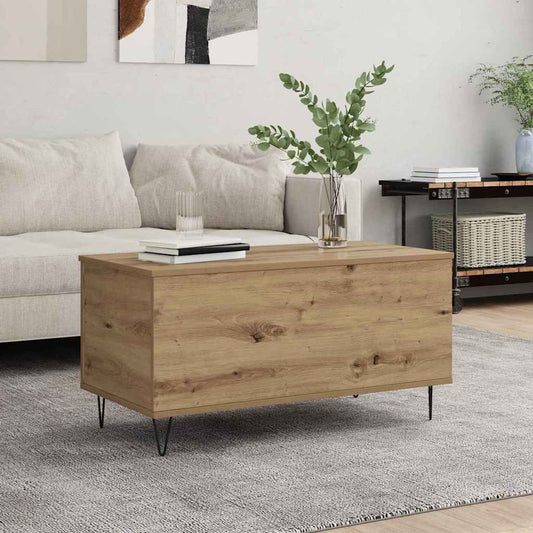 Coffee Table Artisan oak 90 x 44.5 x 45 cm Engineered wood