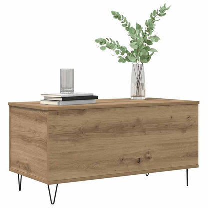 Coffee Table Artisan oak 90 x 44.5 x 45 cm Engineered wood