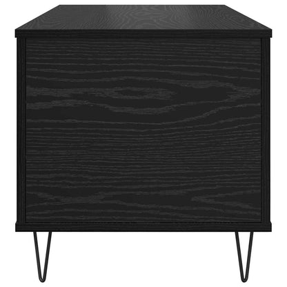 Coffee Table Black oak 90 x 44.5 x 45 cm Engineered wood