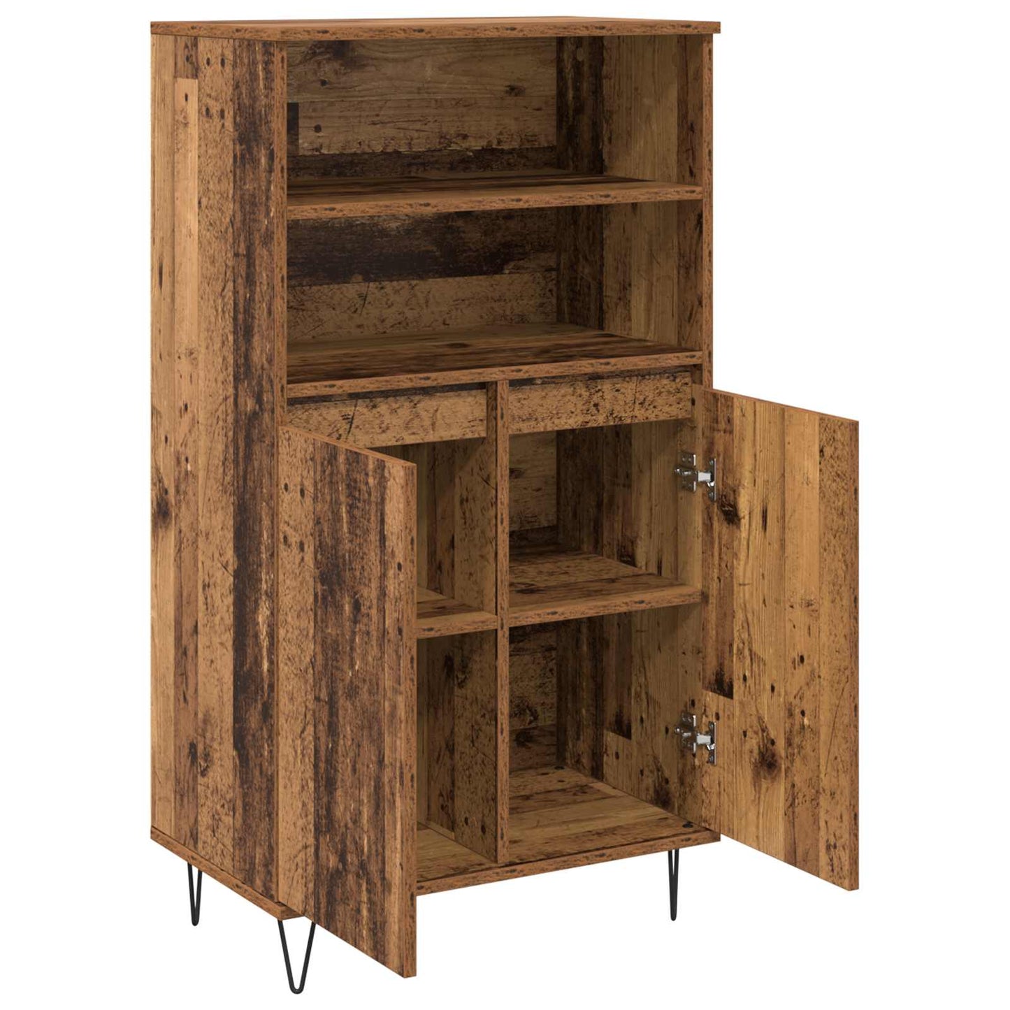 Highboard Brown 60 x 36 x 110 cm Engineered wood