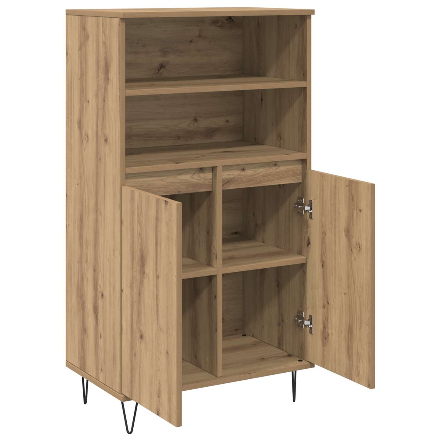 Highboard Brown 60 x 36 x 110 cm Engineered wood
