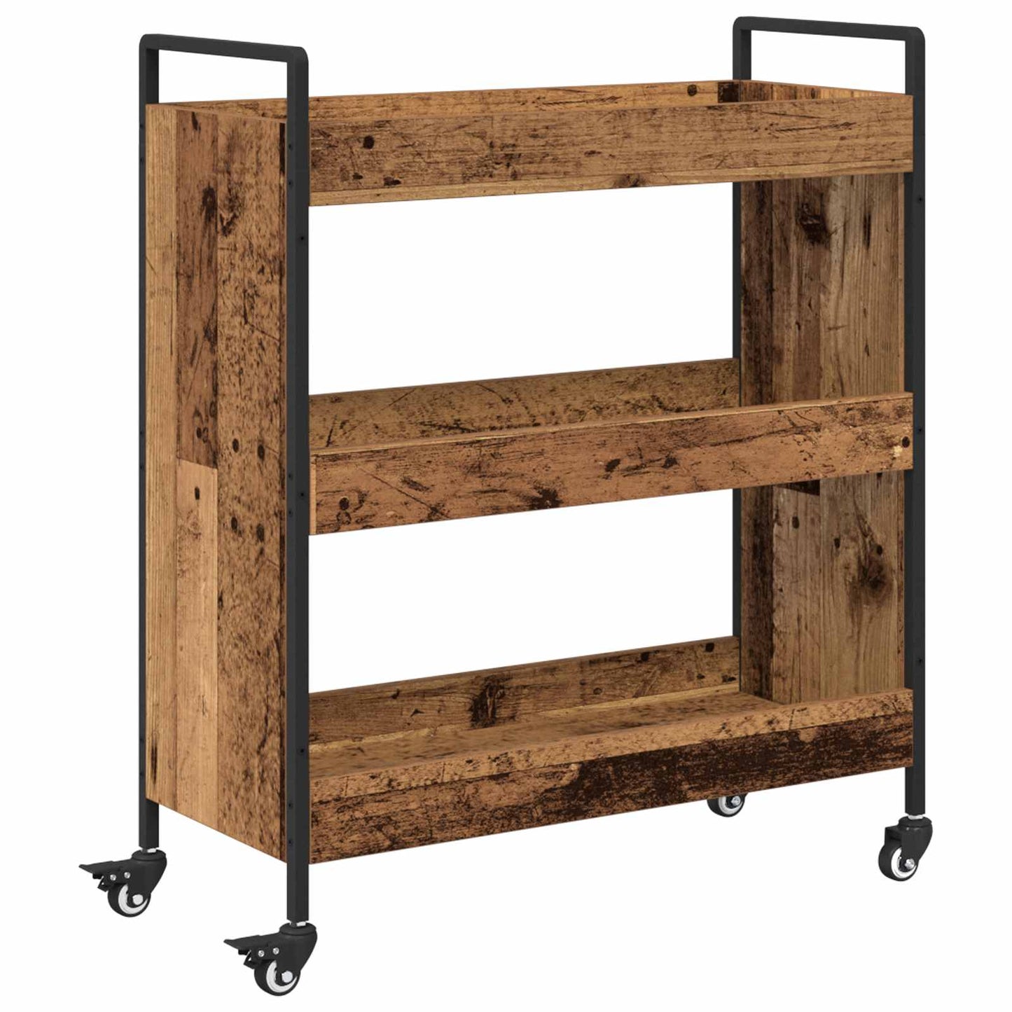 Kitchen Trolley Old Wood 70 x 30 x 82 cm Engineered Wood