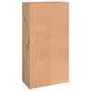 Office Cabinet Artisan oak 60 x 32 x 115 cm Engineered wood