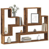 Wall Cube with Shelf Wall-mounted Other with Storage Old wood 96 x 12 x 64 cm Engineered wood