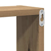 Wall Cube Artisan oak 96 x 12 x 64 cm Engineered wood