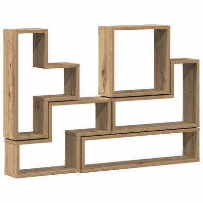 Wall Shelf Wall-Mounted Artisan Oak 96 x 12 x 64 cm