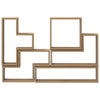 Wall Cube Artisan oak 96 x 12 x 64 cm Engineered wood