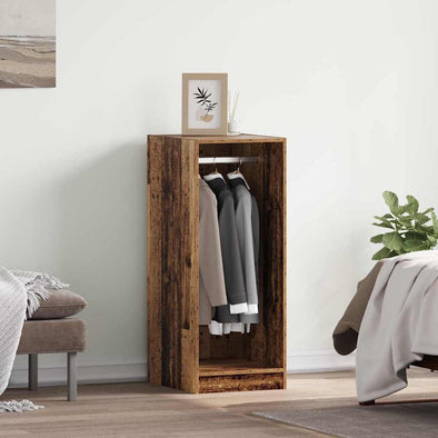 Wardrobe with Shelf with Storage Old wood 41 x 48 x 102 cm Engineered wood