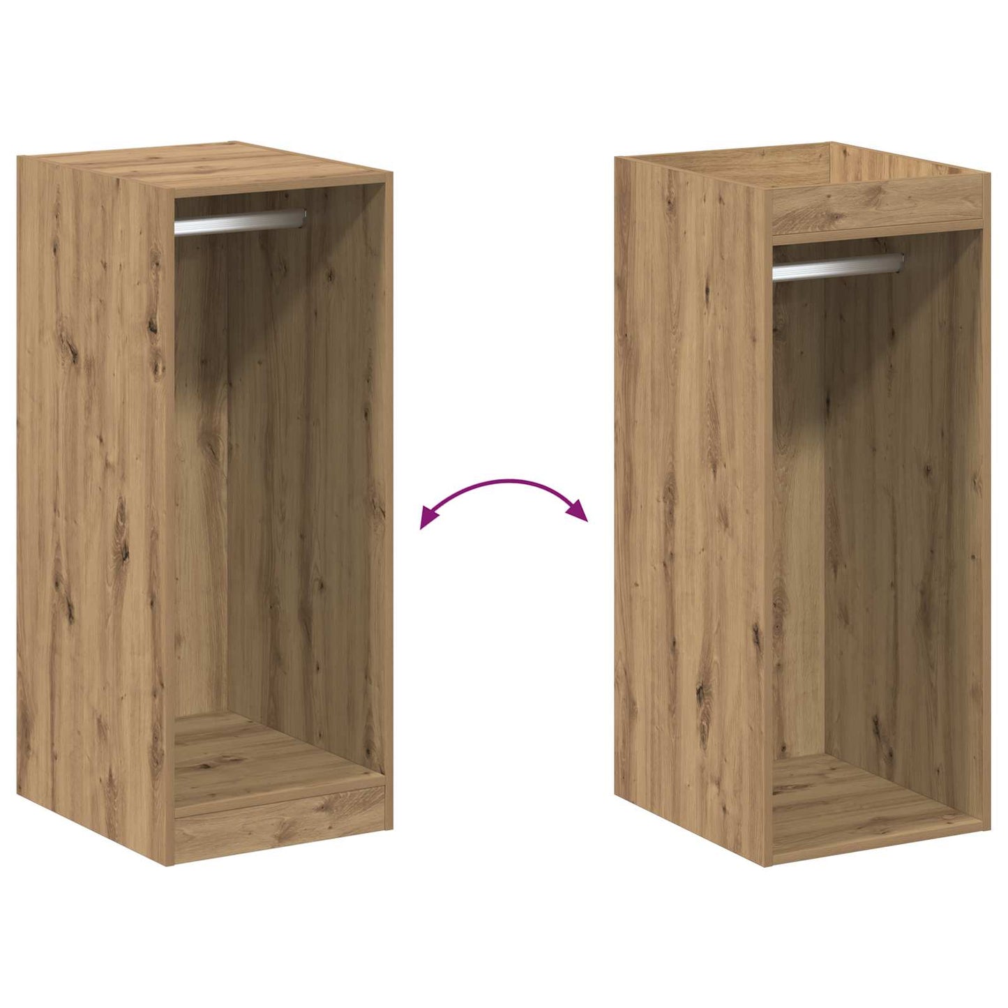 Wardrobe Artisan Oak 41 x 48 x 102 cm