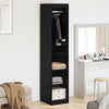 Wardrobe with Shelf Black oak 41 x 48 x 102 cm Engineered wood