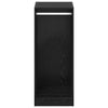 Wardrobe with Shelf Black oak 41 x 48 x 102 cm Engineered wood