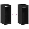 Wardrobe with Shelf Black oak 41 x 48 x 102 cm Engineered wood