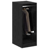 Wardrobe with Shelf Black oak 41 x 48 x 102 cm Engineered wood