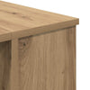 with Shelf Other with Storage Artisan oak 140 x 50 x 75 cm Engineered wood