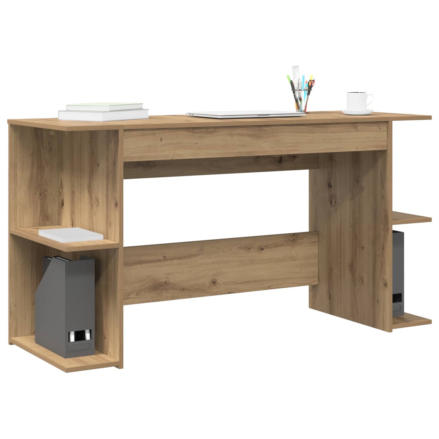 Desk Artisan oak Engineered wood 140 x 50 x 75 cm
