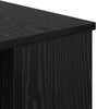 with Shelf Other with Storage Black oak 140 x 50 x 75 cm Engineered wood