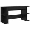 with Shelf Other with Storage Black oak 140 x 50 x 75 cm Engineered wood