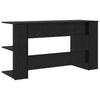 with Shelf Other with Storage Black oak 140 x 50 x 75 cm Engineered wood