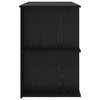 with Shelf Other with Storage Black oak 140 x 50 x 75 cm Engineered wood