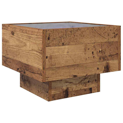 Coffee Table Old wood 40 x 40 x 30 cm Engineered wood