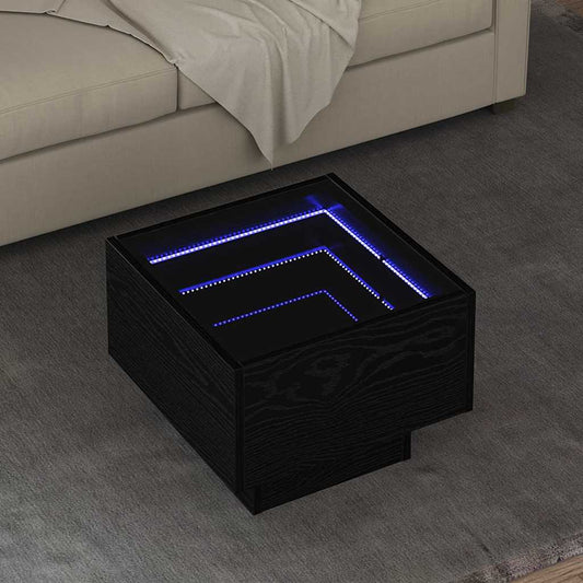 Coffee Table Black oak 40 x 40 x 30 cm