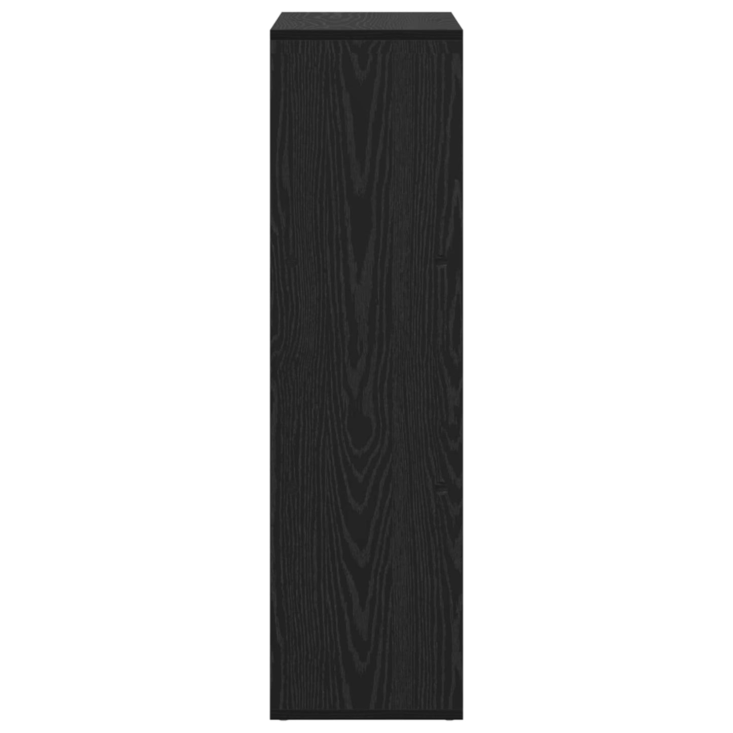 Book Cabinet Black Oak 69.5 x 29 x 103.5 cm Engineered Wood