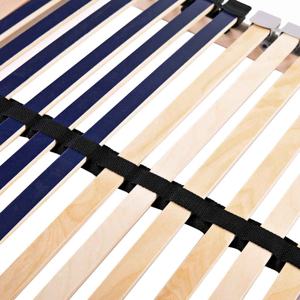 Slatted Bed Base Brown 70 x 190 cm Solid Beech Wood