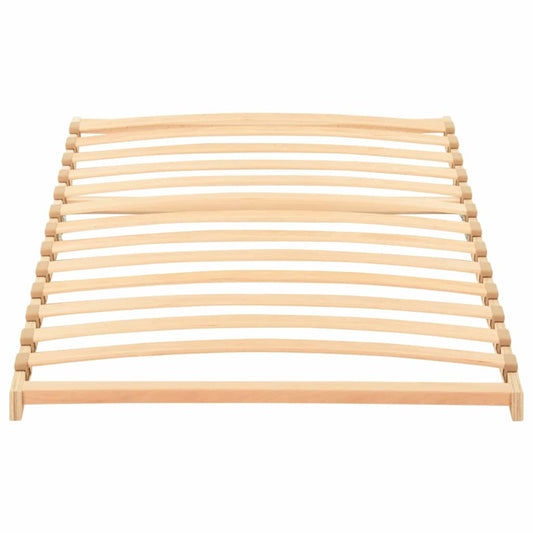 Slatted Bed Base Brown 70 x 190 cm Solid Beech Wood