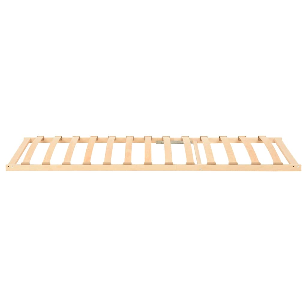 Slatted Bed Base Brown 70 x 190 cm Solid Beech Wood