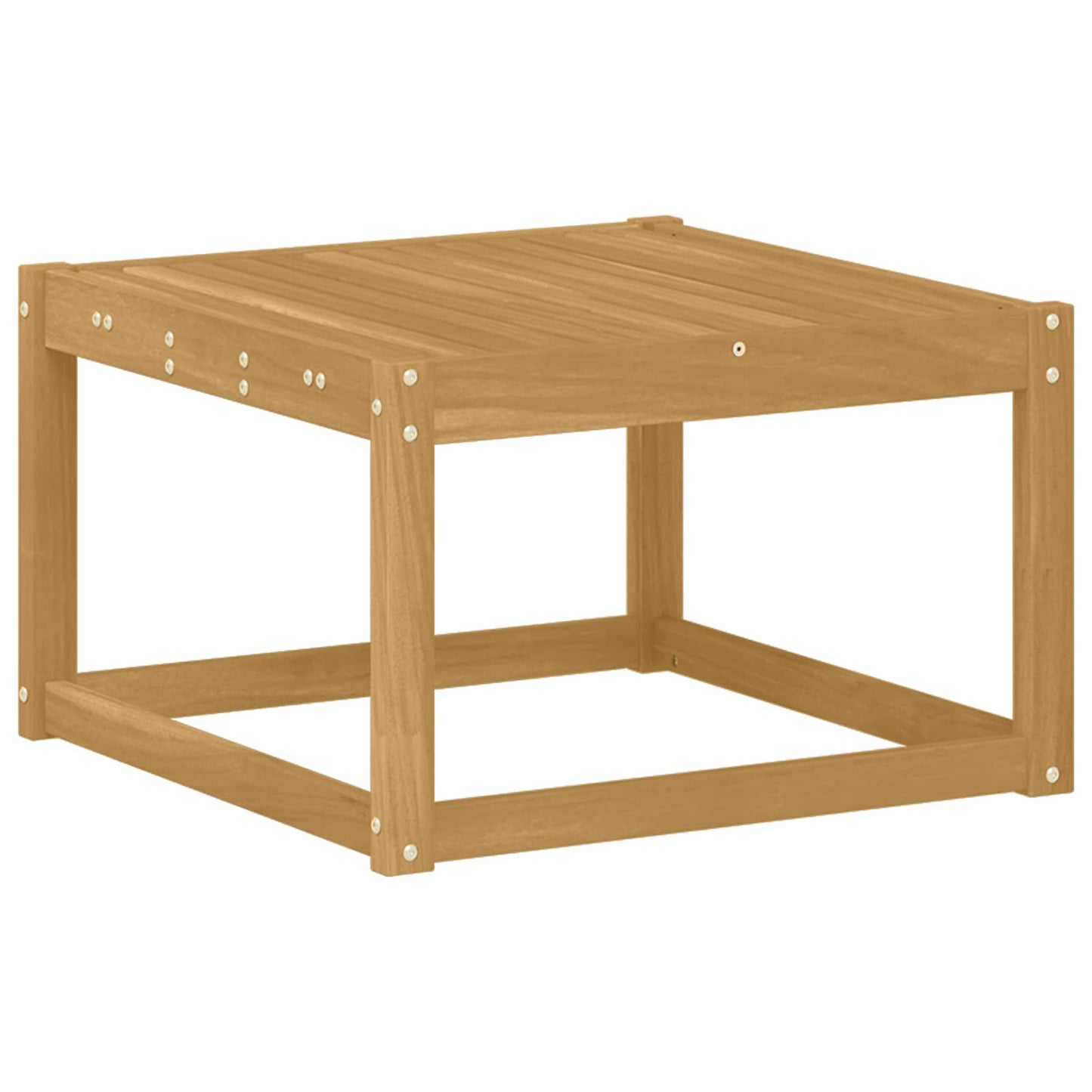 Outdoor Sofa Set 6 pcs White 59 x 59 x 37 cm Solid Acacia Wood