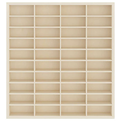 Wall Display Case Wall-Mounted Beige 40 x 4.5 x 43 cm