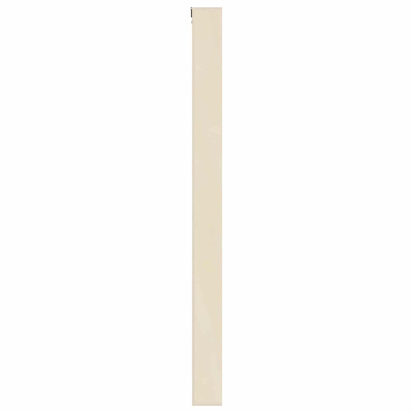 Wall Display Case Beige 21 x 4.5 x 59 cm Engineered Wood