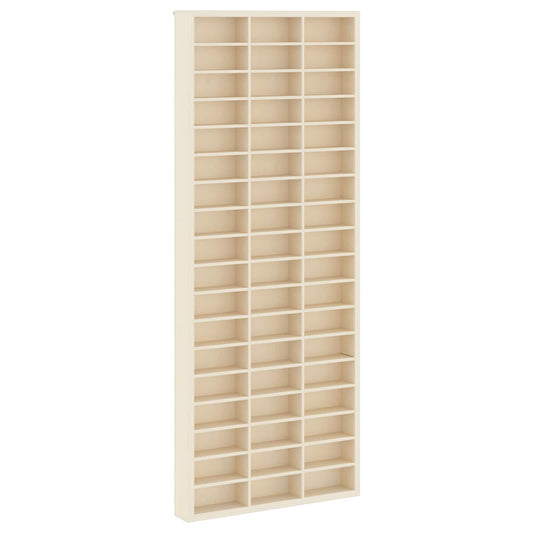 Wall Display Case Wall-Mounted Beige 30 x 4.5 x 75 cm