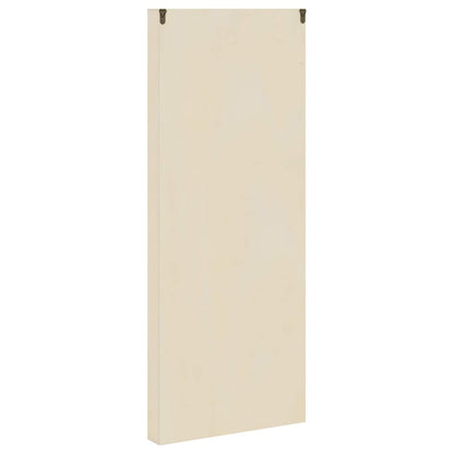 Wall Display Case Beige 30 x 4.5 x 75 cm Engineered Wood