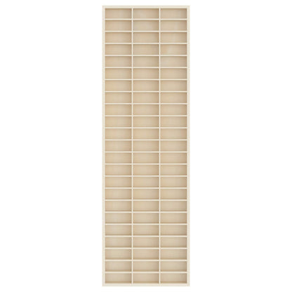 Wall Display Case Beige 30 x 4.5 x 96 cm Engineered Wood