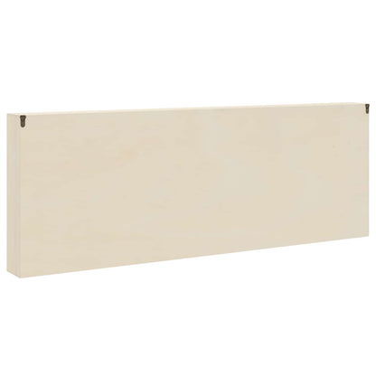 Wall Display Case Wall-Mounted Beige 100 x 8.5 x 36 cm