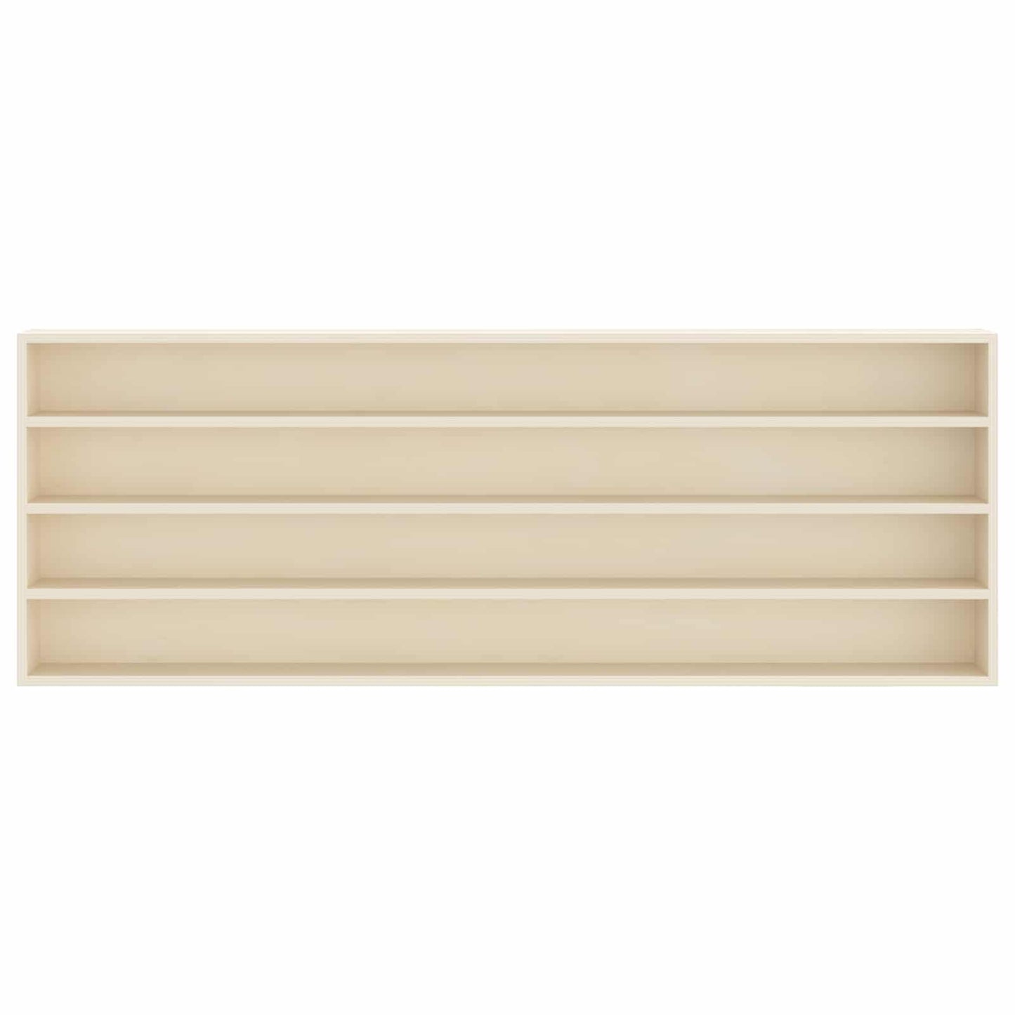 Wall Display Case Wall-Mounted Beige 100 x 8.5 x 36 cm