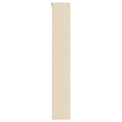 Wall Display Case with Shelf Beige 40 x 8.5 x 54 cm Plywood