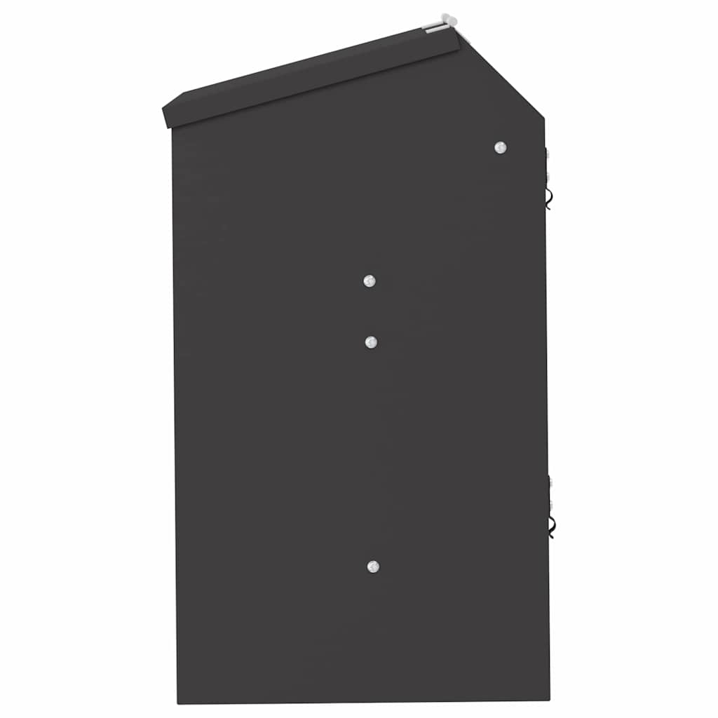 Rabbit Feeder Black 33.5 x 25.5 x 45.5 cm Cold-Rolled Steel