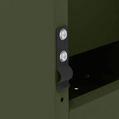 Rabbit Feeder Olive Green 33.5 x 25.5 x 45.5 cm