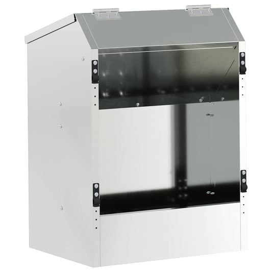 Rabbit Feeder Silver 33.5 x 25.5 x 45.5 cm 3 kg