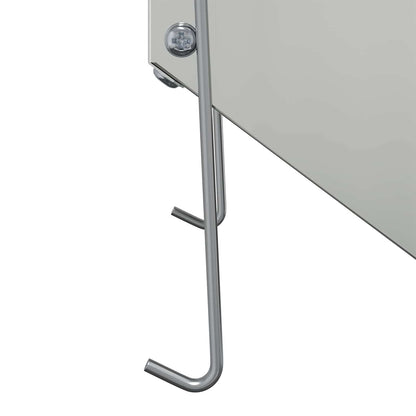 Rabbit Feeder Silver 12.5 x 26 x 28.5 cm Galvanised Steel