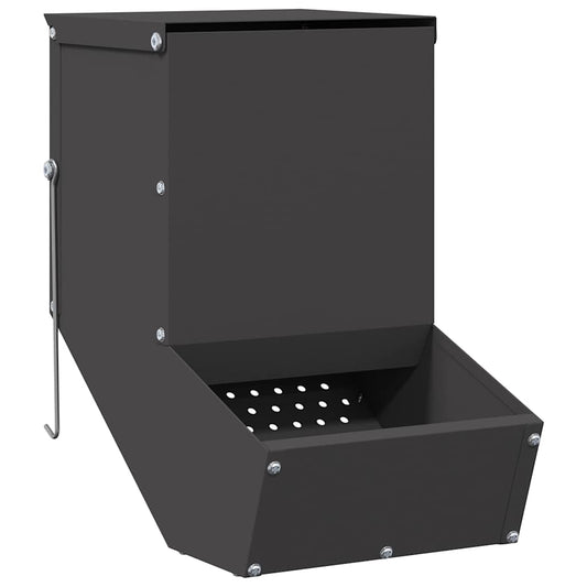 Rabbit Feeder Black 17.5 x 26 x 28.5 cm 1.5 kg